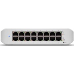 Ubiquiti UniFi USW-LITE-16-POE 16xGbE LAN 8xPoE+ (45W) port L2 menedzselhető switch