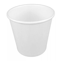 Pohár 1 dl papír 62 mm műanyagmentes 50 db/csomag, fehér