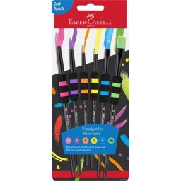 FABER-CASTELL Ecsetkészlet, no. 2-4-6-8-10-12, FABER-CASTELL