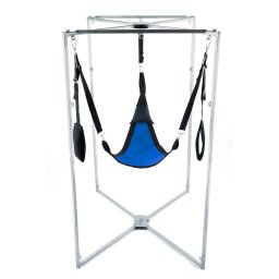 Kit Sling - kk-fekete hromszg szvet vibrtor tartval