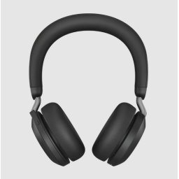 Jabra Evolve2 75/Stereo/ANC/USB-C/BT/Vezeték nélküli/Fekete