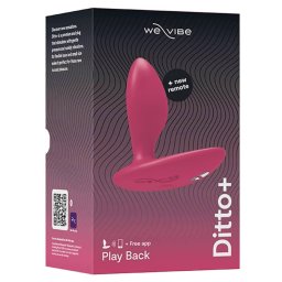 We-Vibe - Ditto+ viselhető okos anál vibrátor távirányítóval (rózsaszín, APP-os)