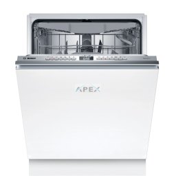 BOSCH SBH4ECX28E Serie 4, Beépíthető mosogatógép, 60 cm, XXL, VarioHinge - csúszózsanér