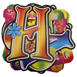 Happy Birthday fűzér, szülinapos, 2m