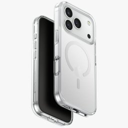 UNIQ Clario tok iPhone 17 Pro Magclick töltés Átlátszó