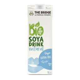 THE BRIDGE Növényi ital, bio, dobozos, 1 l, THE BRIDGE, szója
