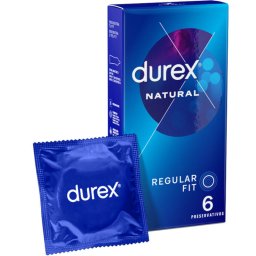 Durex Natural Classic - prmium vszer, 6 darabos kiszerels