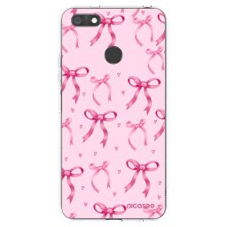 Átlátszó szilikon tok az alábbi mobiltelefonokra Huawei P9 Lite Mini - Bow Aesthetic
