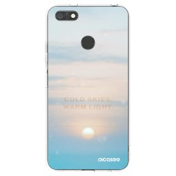 Átlátszó szilikon tok az alábbi mobiltelefonokra Huawei P9 Lite Mini - COLD SKIES