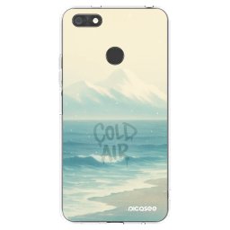 Átlátszó szilikon tok az alábbi mobiltelefonokra Huawei P9 Lite Mini - COLD AIR