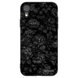 Fekete szilikon tok az alábbi mobiltelefonokra Apple iPhone XR - Dark Romance