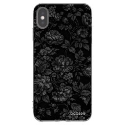 Átlátszó szilikon tok az alábbi mobiltelefonokra Apple iPhone XS Max - Dark Romance