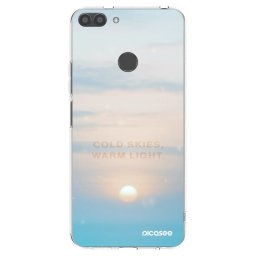 Átlátszó szilikon tok az alábbi mobiltelefonokra Huawei P Smart - COLD SKIES