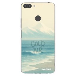 Átlátszó szilikon tok az alábbi mobiltelefonokra Huawei P Smart - COLD AIR
