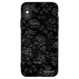 Fekete szilikon tok az alábbi mobiltelefonokra Apple iPhone X/XS - Dark Romance