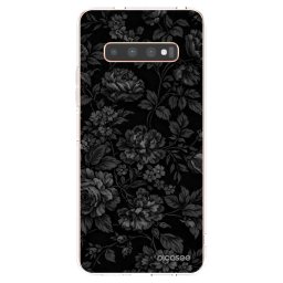 Átlátszó szilikon tok az alábbi mobiltelefonokra Samsung Galaxy S10 Plus G975 - Dark Romance