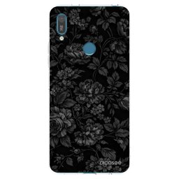 Átlátszó szilikon tok az alábbi mobiltelefonokra Huawei Y7 2019 - Dark Romance