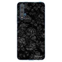 Átlátszó szilikon tok az alábbi mobiltelefonokra Huawei Nova 5T - Dark Romance
