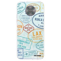 Átlátszó szilikon tok az alábbi mobiltelefonokra Xiaomi Poco F2 Pro - PASSPORT EDITION