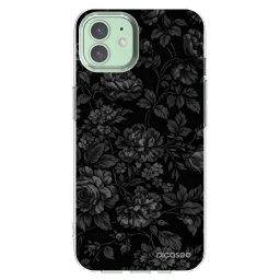 Átlátszó szilikon tok az alábbi mobiltelefonokra Apple iPhone 12 - Dark Romance