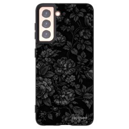 Fekete szilikon tok az alábbi mobiltelefonokra Samsung Galaxy S21 5G G991B - Dark Romance