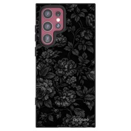 Fekete szilikon tok az alábbi mobiltelefonokra Samsung Galaxy S22 Ultra 5G - Dark Romance