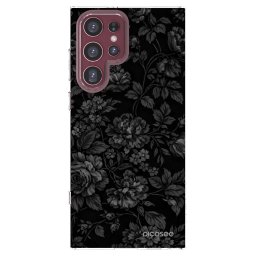 Átlátszó szilikon tok az alábbi mobiltelefonokra Samsung Galaxy S22 Ultra 5G - Dark Romance