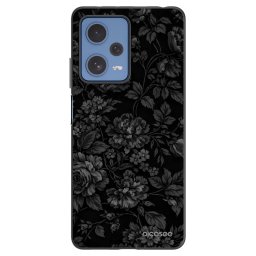 Fekete szilikon tok az alábbi mobiltelefonokra Xiaomi Redmi Note 12 Pro 5G - Dark Romance