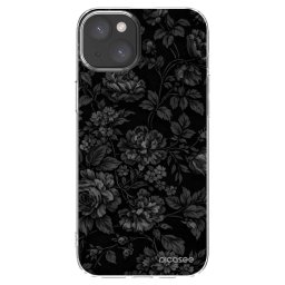 Átlátszó szilikon tok az alábbi mobiltelefonokra Apple iPhone 15 Plus - Dark Romance
