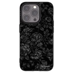 Fekete szilikon tok az alábbi mobiltelefonokra Apple iPhone 15 Pro - Dark Romance