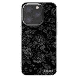 Átlátszó szilikon tok az alábbi mobiltelefonokra Apple iPhone 15 Pro - Dark Romance