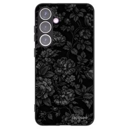Fekete szilikon tok az alábbi mobiltelefonokra Samsung Galaxy S24+ S926B 5G - Dark Romance