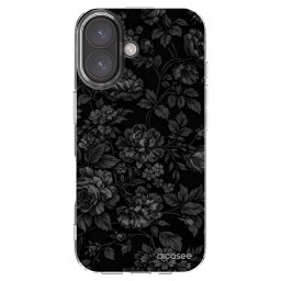 Átlátszó szilikon tok az alábbi mobiltelefonokra Apple iPhone 16 - Dark Romance