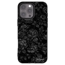 Fekete szilikon tok az alábbi mobiltelefonokra Apple iPhone 16 Pro Max - Dark Romance