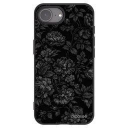 Fekete szilikon tok az alábbi mobiltelefonokra Apple iPhone 16e - Dark Romance