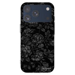 Átlátszó szilikon tok az alábbi mobiltelefonokra Apple iPhone 17 Pro - Dark Romance