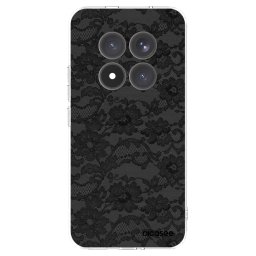 Átlátszó szilikon tok az alábbi mobiltelefonokra Xiaomi Redmi Note 15 Pro+ - Dark Elegance
