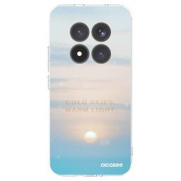 Átlátszó szilikon tok az alábbi mobiltelefonokra Xiaomi Redmi Note 15 Pro+ - COLD SKIES