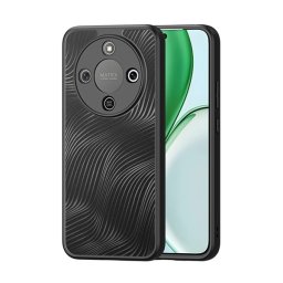 DUX DUCIS AIMO szilikon telefonvédő (ütésállóság, kameravédő, matt, hullám) FEKETE Honor Magic 8 Lite