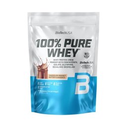 BioTechUsa 100% Pure Whey csokoládé-mogyoróvaj ízű 400g
