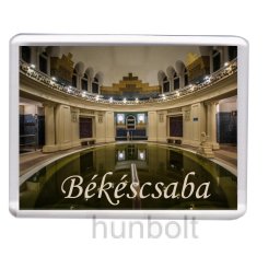Békéscsaba Árpád fürdő hűtőmágnes (műanyag keretes)