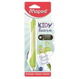 MAPED Írástanuló rollertoll, 0,7 mm, radírozható, MAPED "KIDY Learn MAGIC", kaméleon, zöld