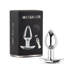 Metal Butt Plug M fm dild USB tvirnytval