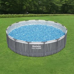 Bestway Sayulita LED-es, fémvázas medence szett 457 x 107