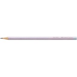 FABER-CASTELL Grafitceruza, B, háromszögletű, FABER-CASTELL "Grip 2001 Flow", rózsaszín-égkék