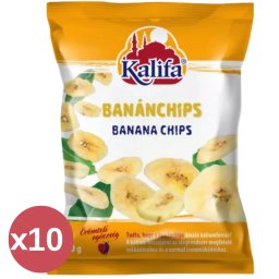 Kalifa Banánchips csomag 10X150 g
