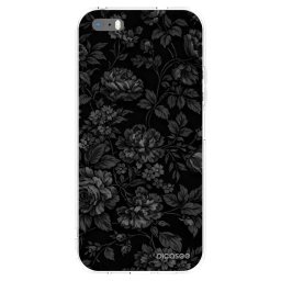 Átlátszó szilikon tok az alábbi mobiltelefonokra Apple iPhone 5/5S/SE - Dark Romance