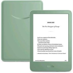 E-könyv Amazon Kindle Touch 2024 (16 GB), matcha, reklámmal