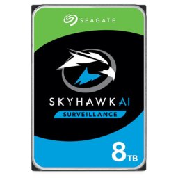 Seagate SkyHawk AI HDD, 8TB, SATAIII, 256MB gyorsítótár, 7,200RPM