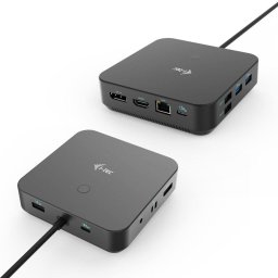 i-tec USB-C HDMI Dual DP dokkolóállomás Power Delivery 100 W